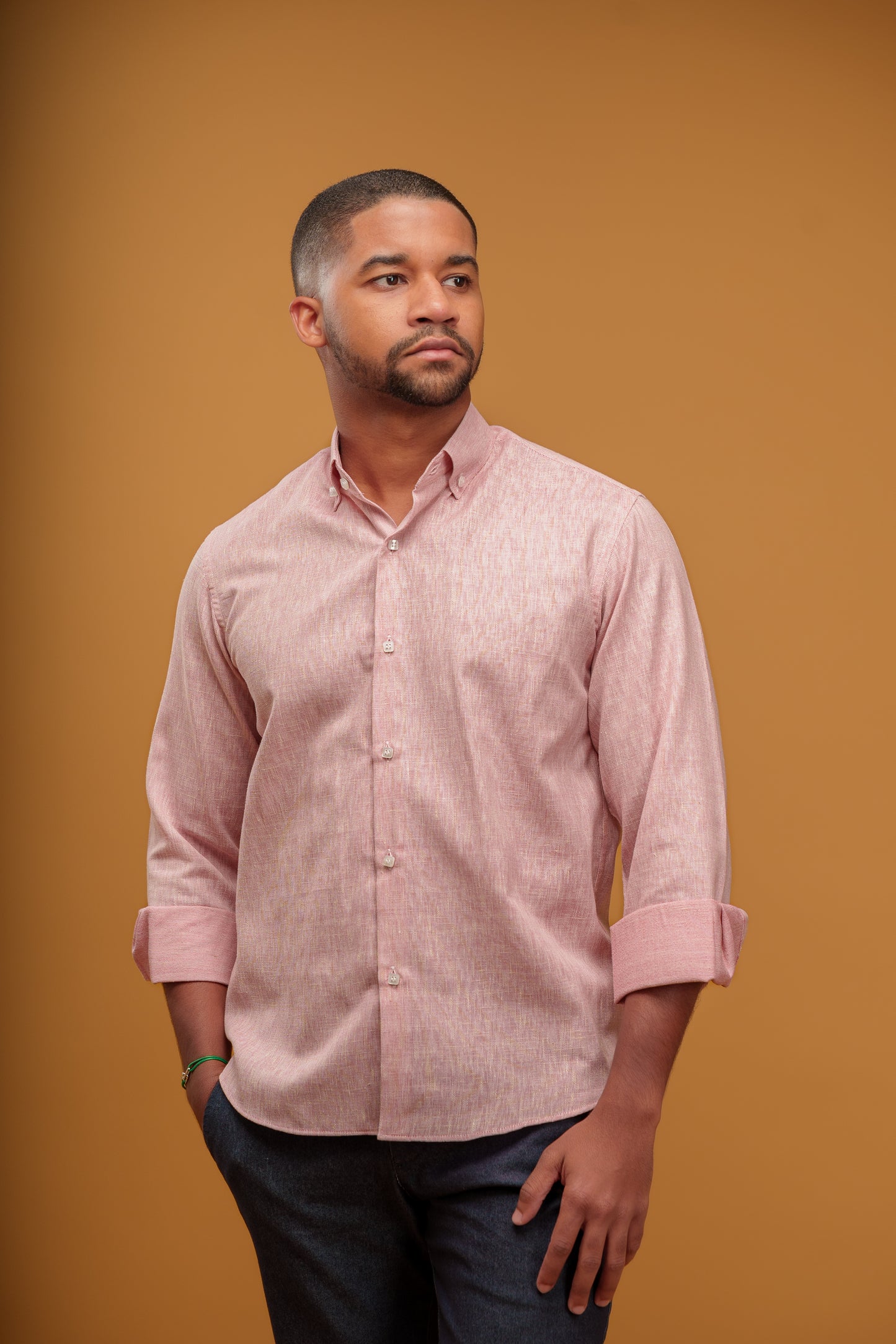 ROSE LINEN-COTTON SHIRT