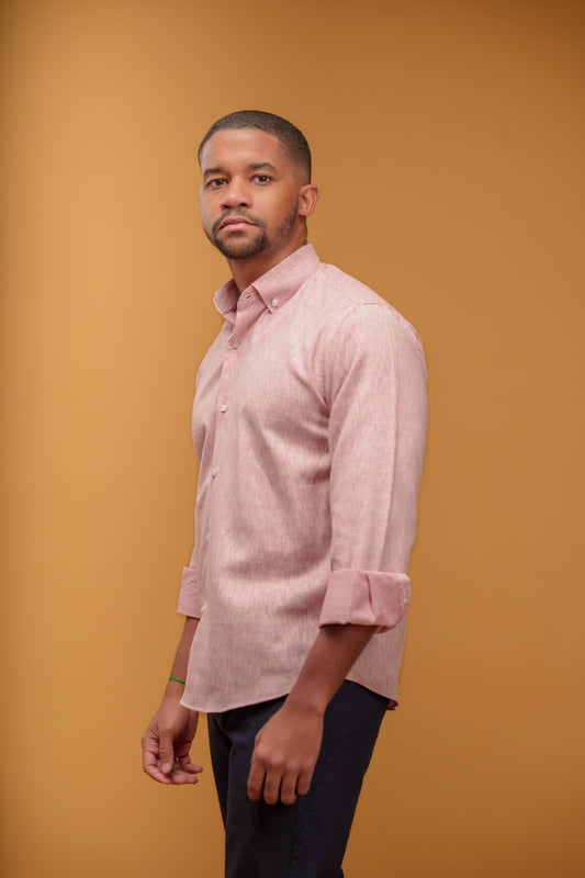 ROSE LINEN-COTTON SHIRT